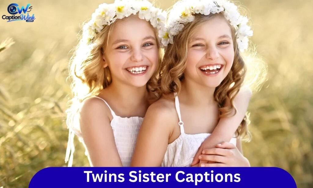 Twins Sister Captions