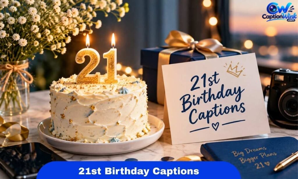 21st Birthday Captions