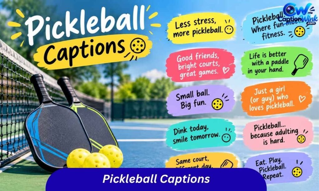 Pickleball Captions