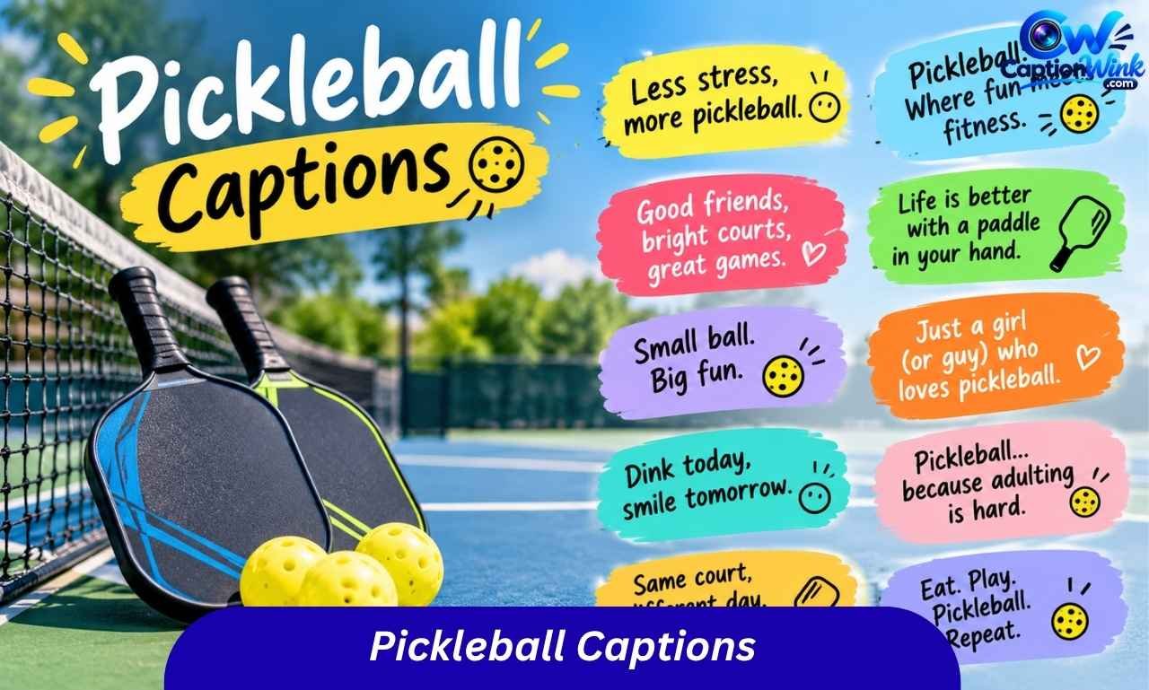 Pickleball Captions