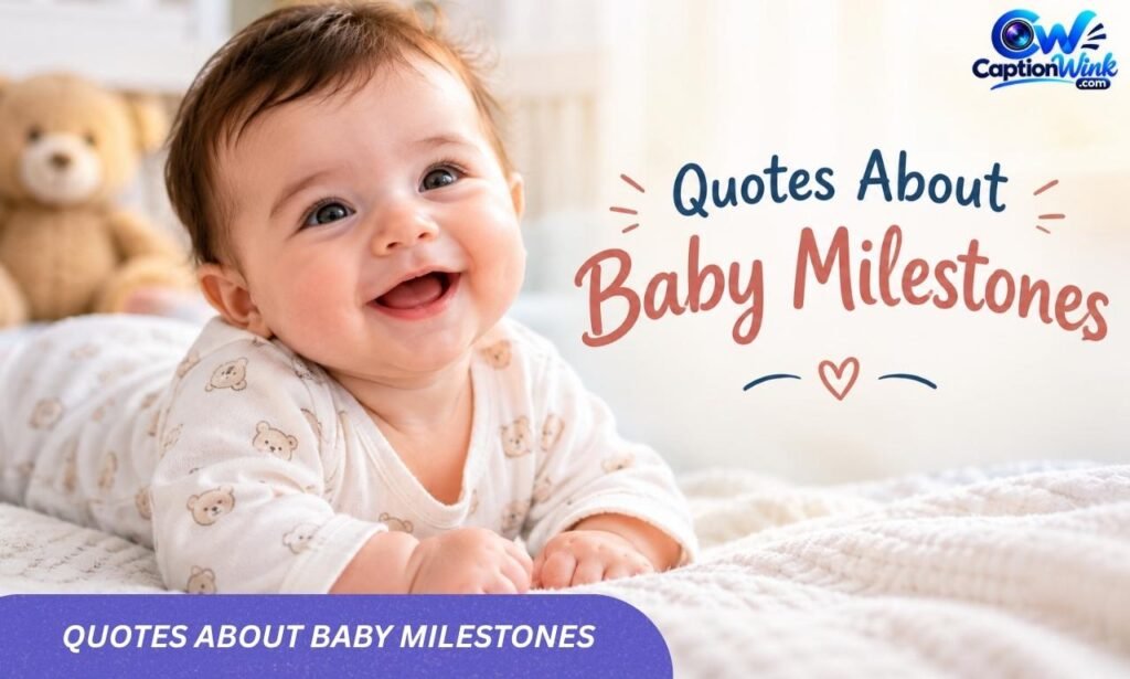 Quotes About Baby Milestones