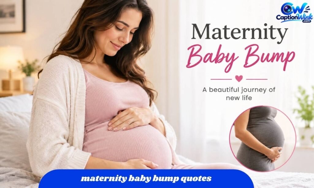 maternity baby bump quotes